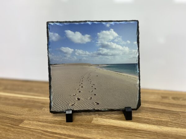20cm square photo slate