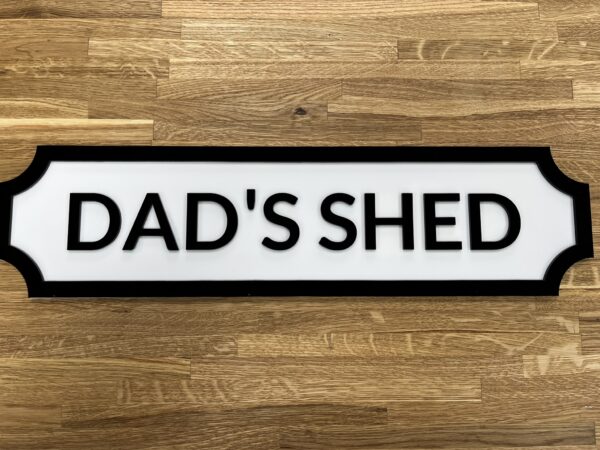3D Acrylic Street Style Sign - Image 2