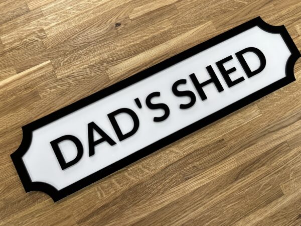 3D Acrylic Street Style Sign - Image 4