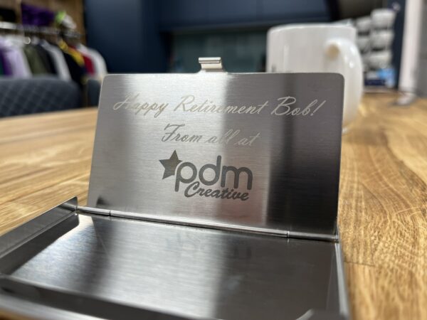 Polished Metal Business /Credit Card Holder - Image 2