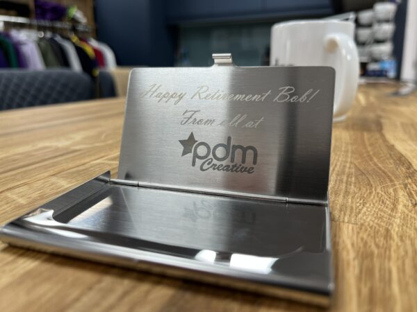 Polished Metal Business /Credit Card Holder - Image 4