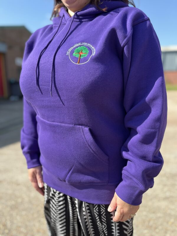 Staff Hoodie - The John Wesley CEM Primary School - Image 2