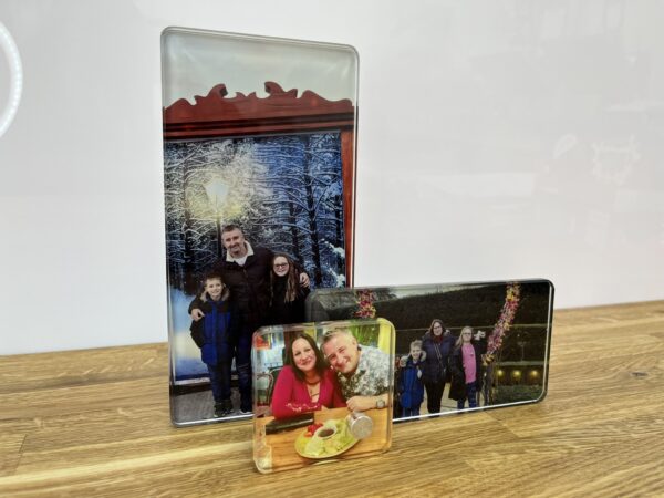 3-in-1 Glass Photo Frame