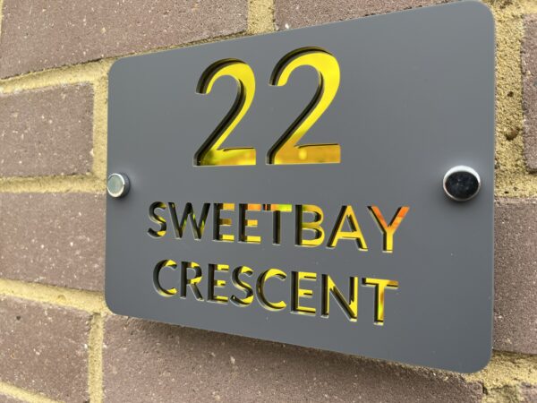 Acrylic House Sign - Image 7