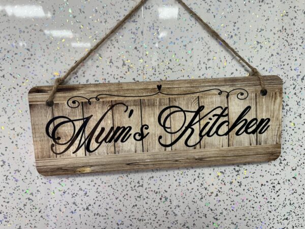 Wooden Family Kitchen Sign - Image 2