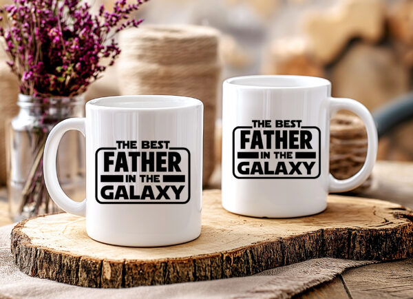 Best Father in the Galaxy Mug - Image 2