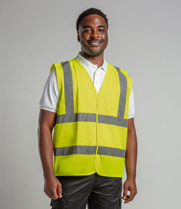 Printed PRO RTX Hi-Viz Vest Single
