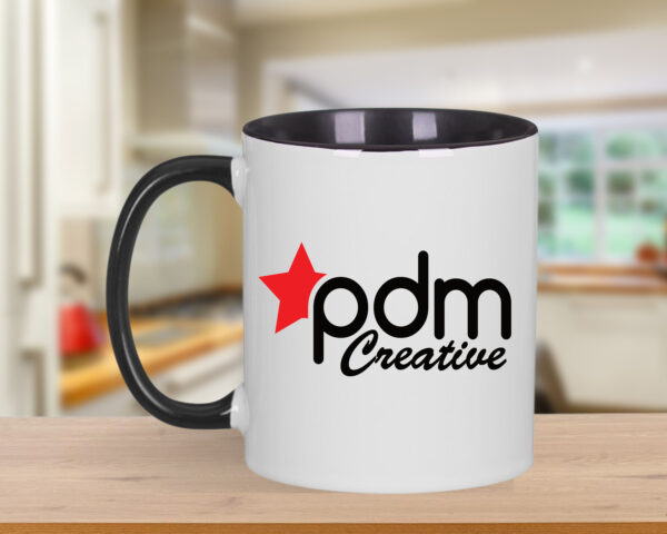 Branded 11oz Coloured-Inner & Handle Mug - From £4.75 each