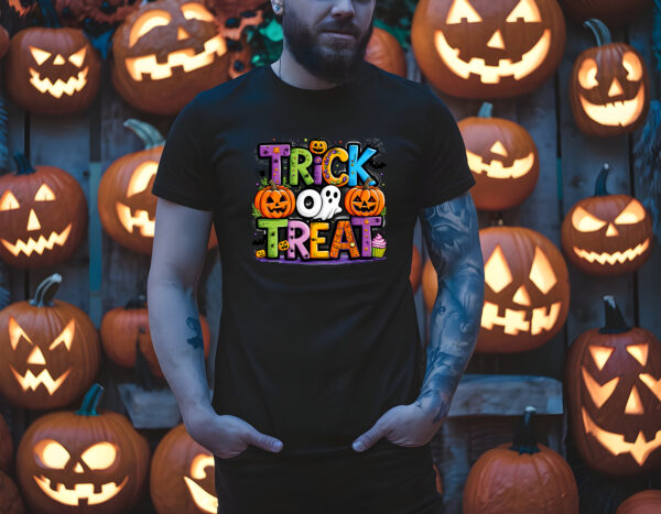 Halloween Trick or Treat T-Shirt (unisex) - Image 2