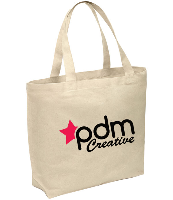 Branded Cotton Oversized Tote Bag 38L from £5.20 each - Image 4