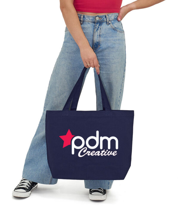 Branded Cotton Oversized Tote Bag 38L from £5.20 each
