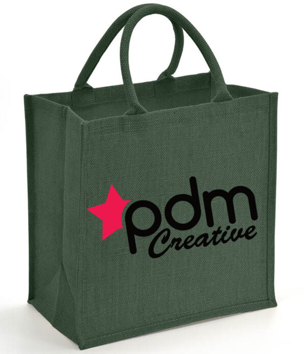 Branded Natural Jute Bag 18L from £5.75 each - Image 4