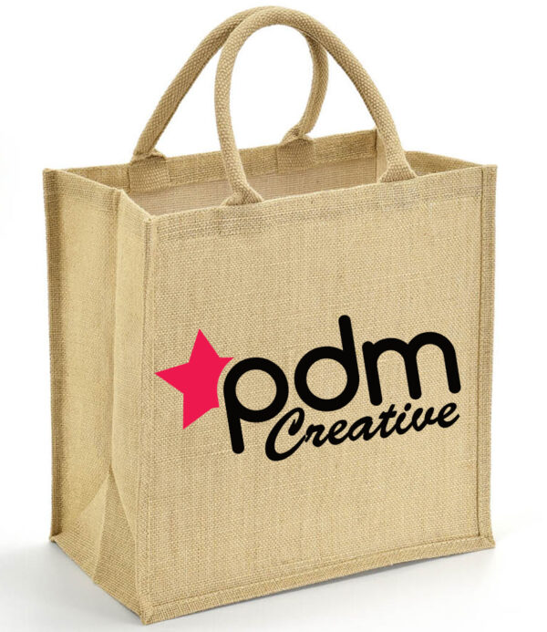 Branded Natural Jute Bag 18L from £5.75 each - Image 6