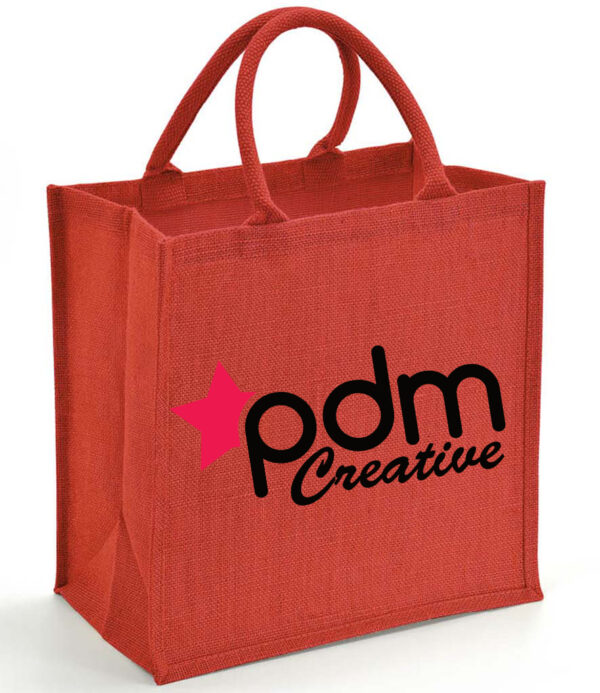 Branded Natural Jute Bag 18L from £5.75 each - Image 3