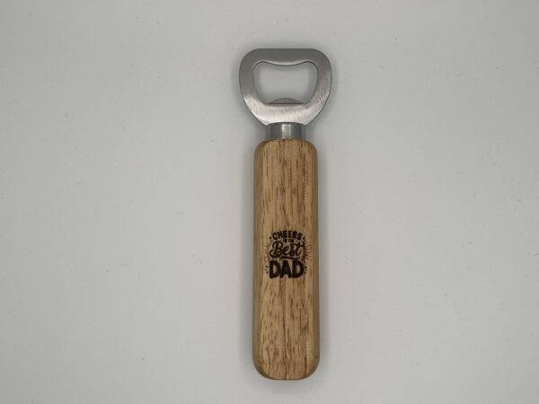 Personalised Father's Day Wooden Handle Bottle Opener - Image 3
