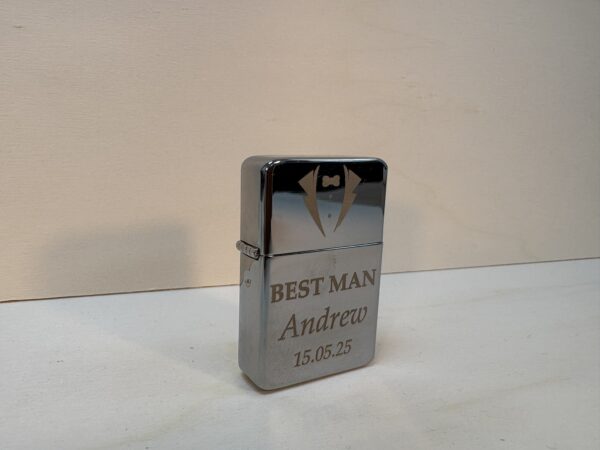 Premium Best Man Lighter with Gift Tin - Image 8