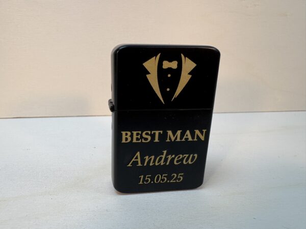 Premium Best Man Lighter with Gift Tin - Image 7