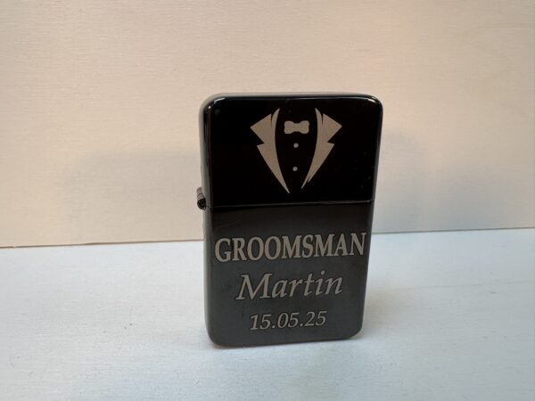 Premium Groomsman Lighter with Gift Tin - Image 4