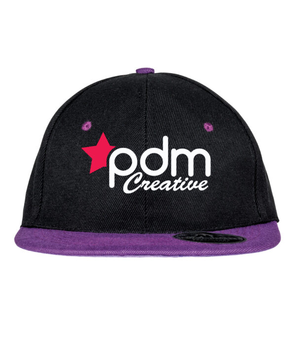 Printed Bronx Snapback Contrast Baseball Cap 1/10/20/30 - From £5.99 each - Image 5