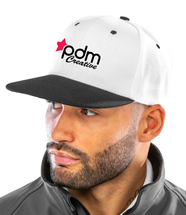 Printed Bronx Snapback Contrast Baseball Cap 1/10/20/30 - From £5.99 each