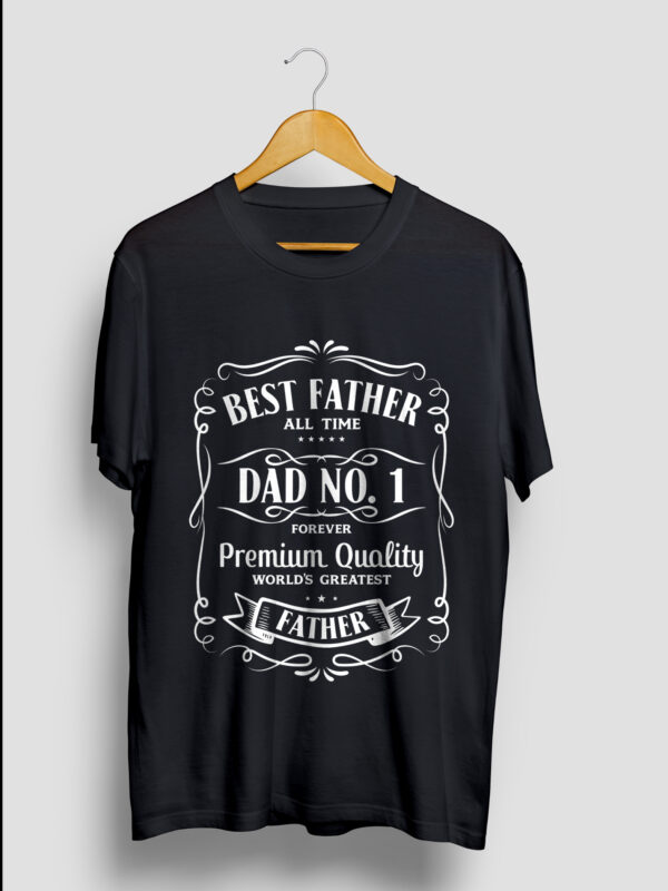 Best Dad T-Shirt - Image 2