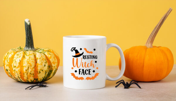 Halloween Resting Witch Face 11oz Mug