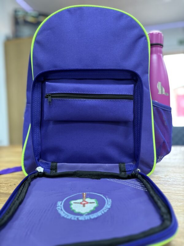 Infant Back Pack Hi Viz - The John Wesley CEM Primary School - Image 4