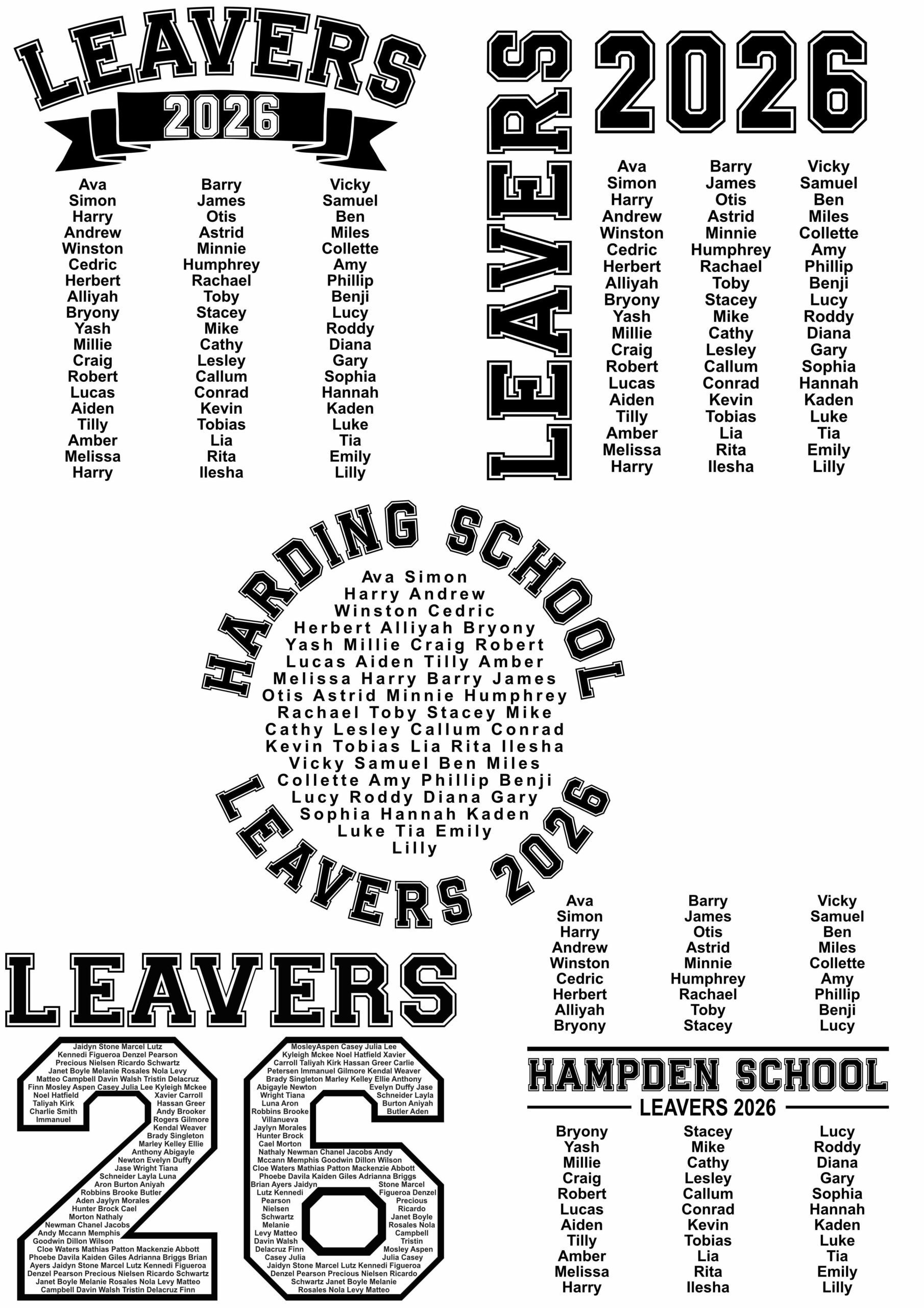 Varsity Leavers Hoodies - From £20.50 - Image 2