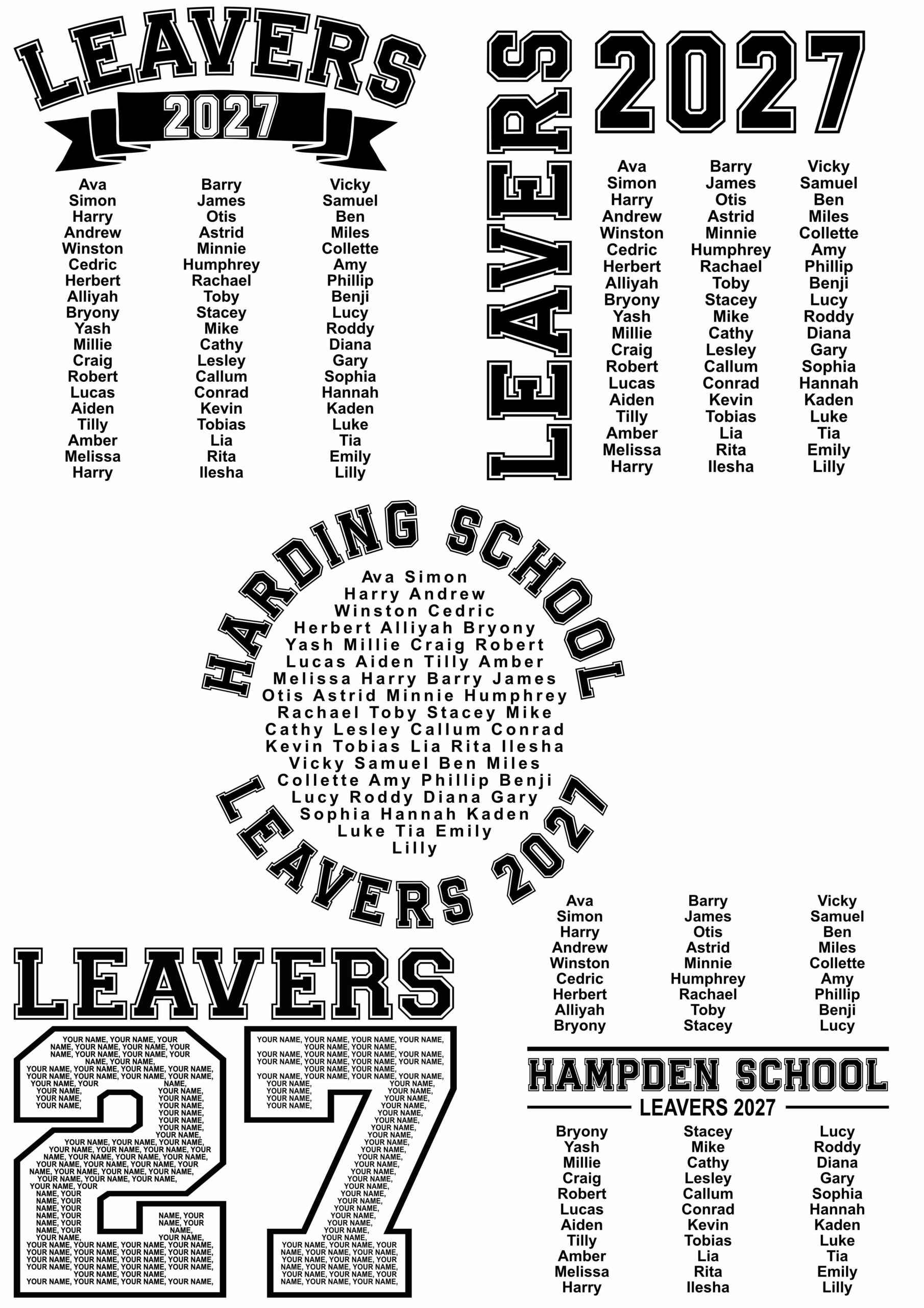 Varsity Leavers Hoodies - From £20.50 - Image 3